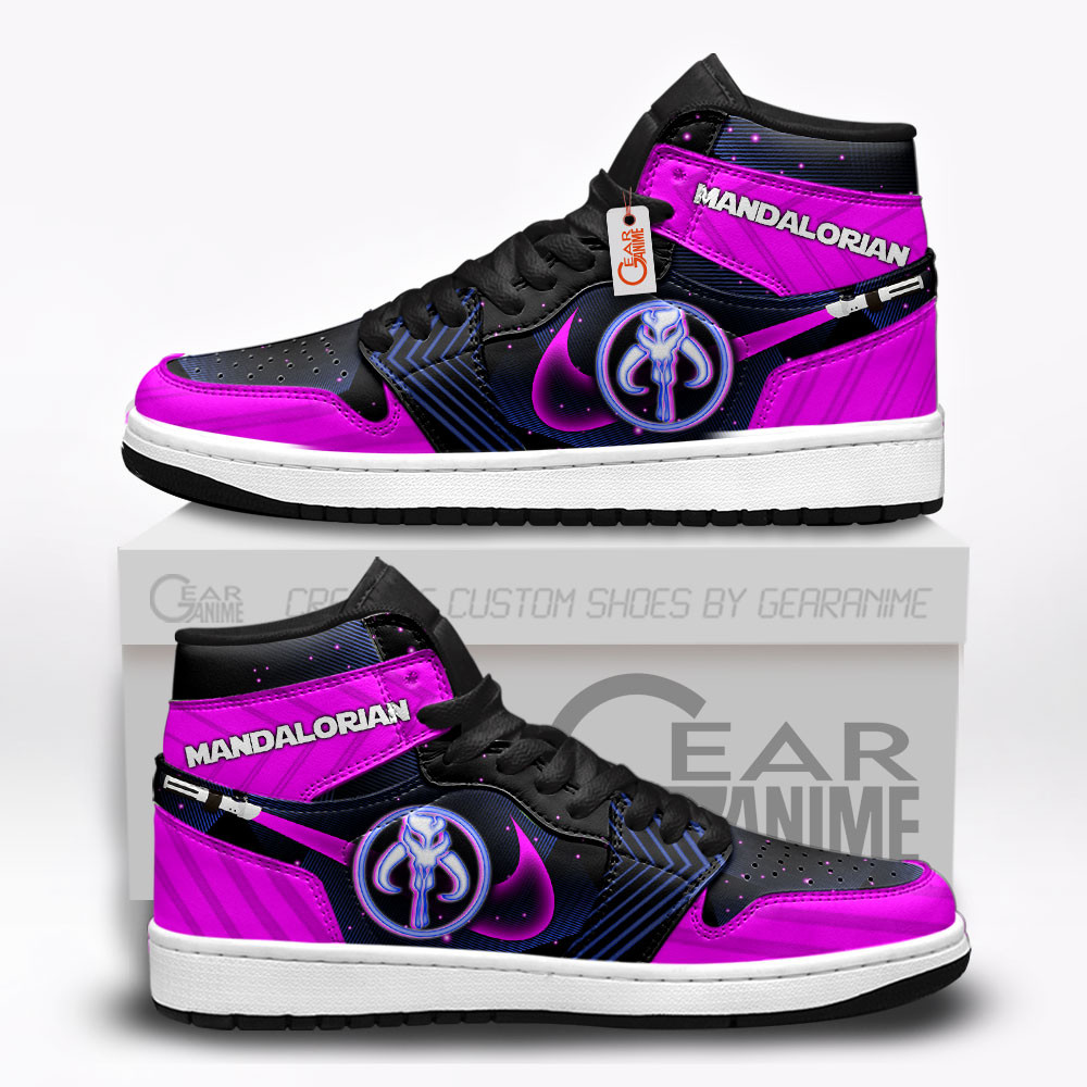 The Mandalorian Custom Movie High-Top Leather Sneakers