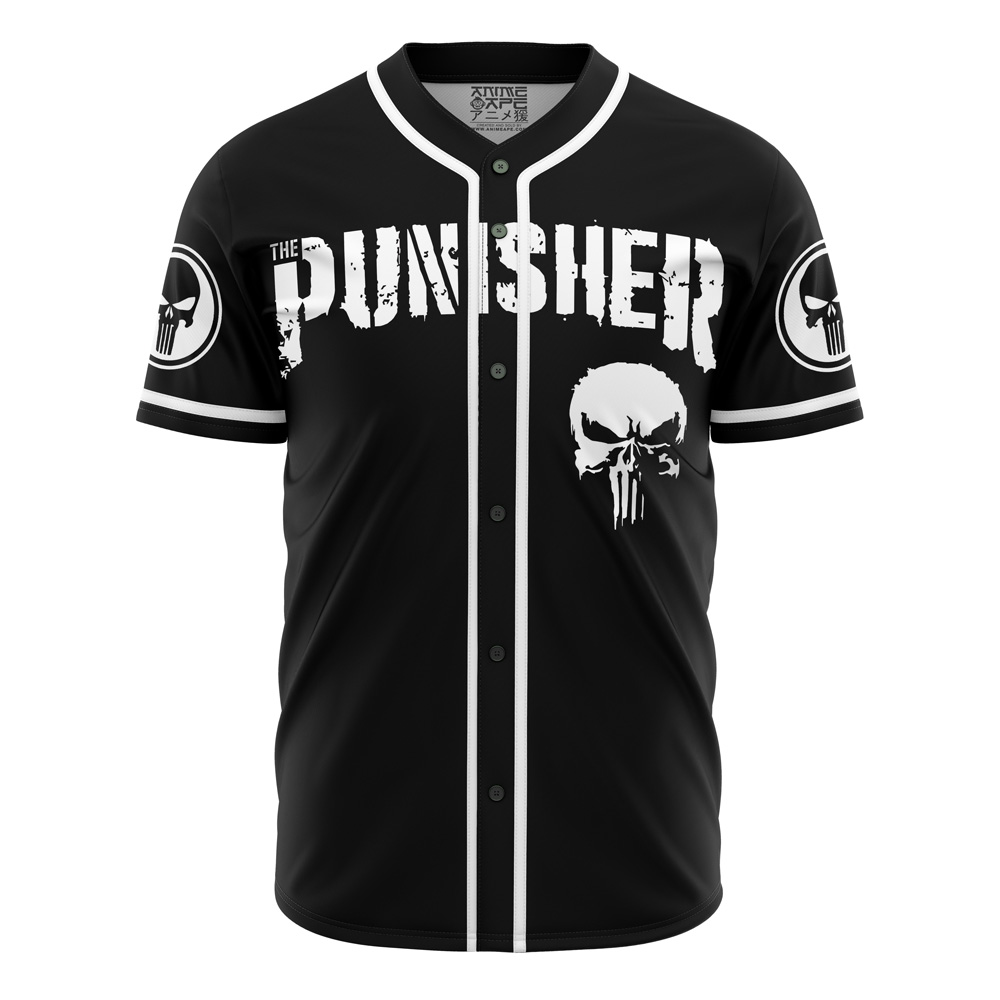 The Punisher Marvel Baseball Jersey