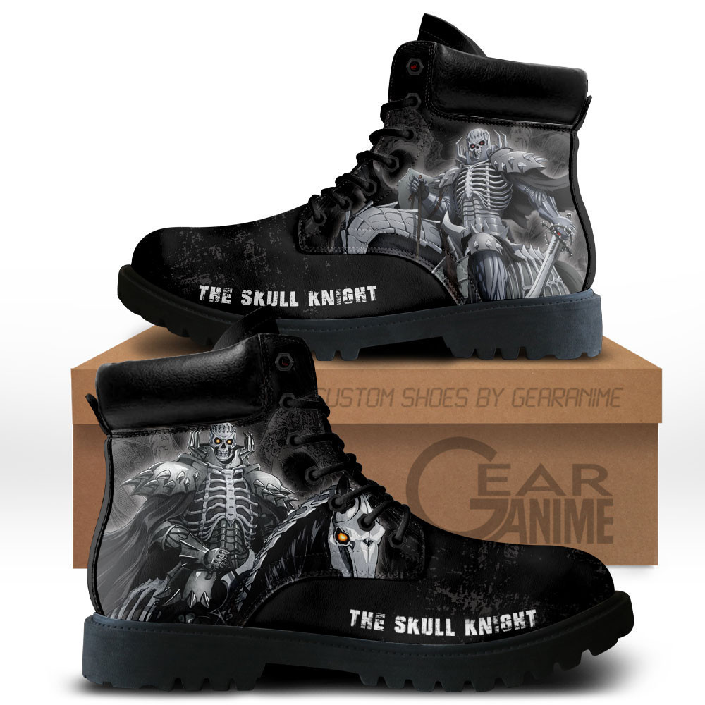The Skull Knight Custom Anime Combat Boots