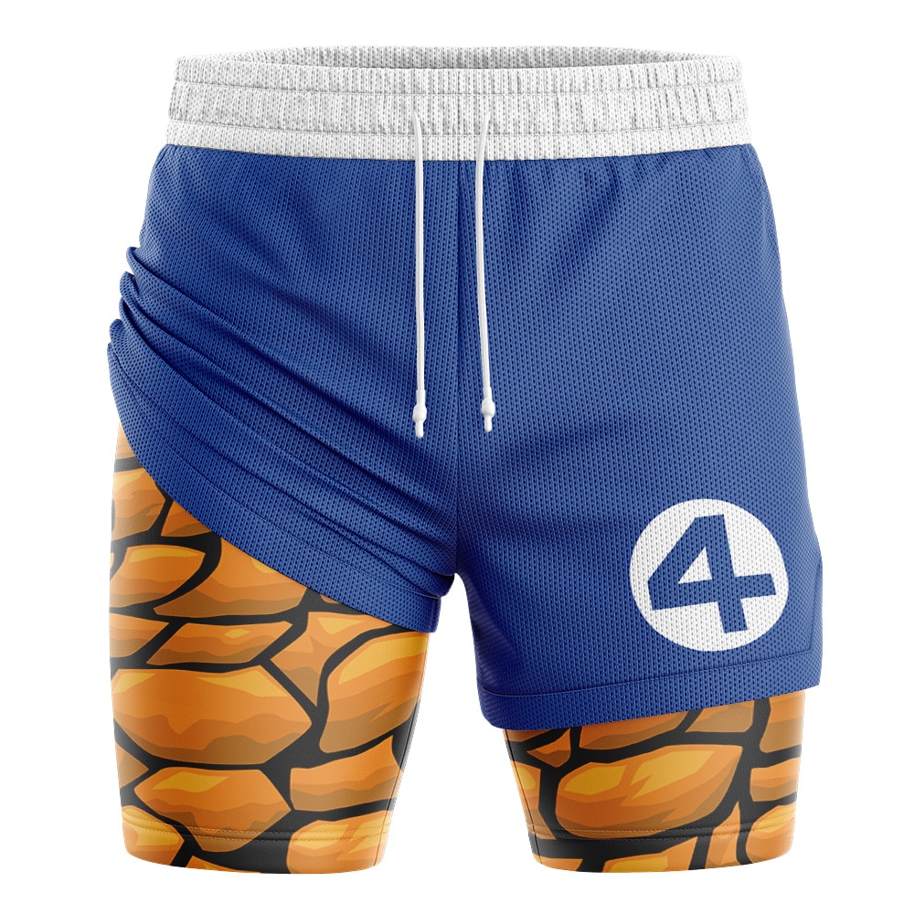 The Thing Fantastic Four Marvel 2-in-1 Performance Shorts