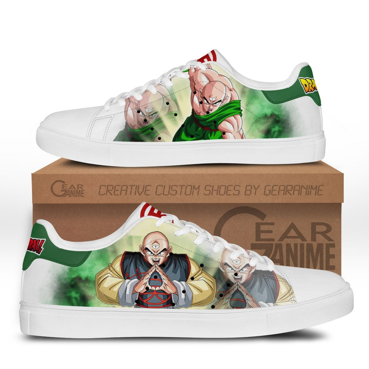 Tien Shinhan Custom Anime Classic Court Shoes