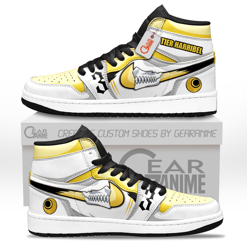 Tier Harribel High-Top Leather Sneakers Arrancar Custom Name