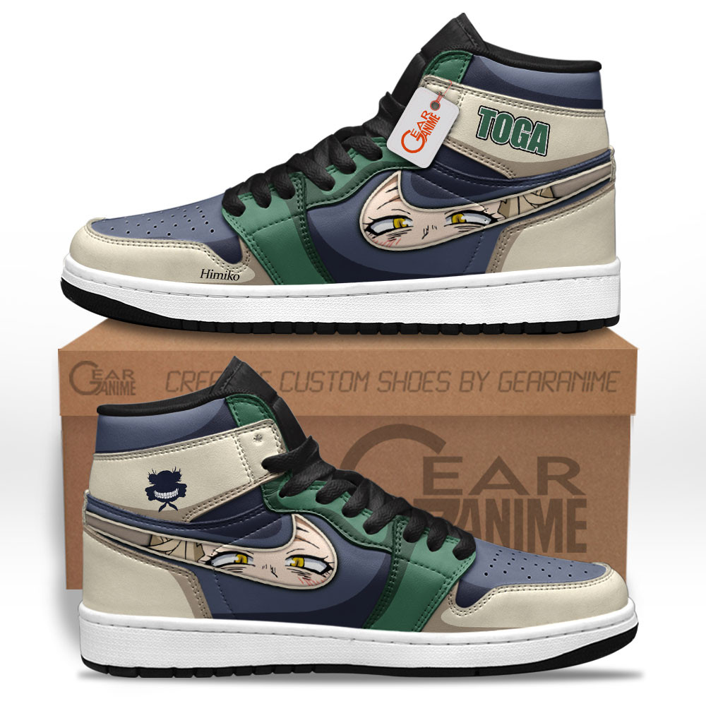 Toga Himiko High-Top Leather Sneakers Custom Name