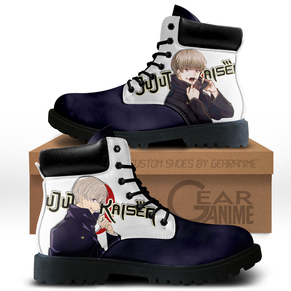 Toge Inumaki Custom Anime Combat Boots NTT051