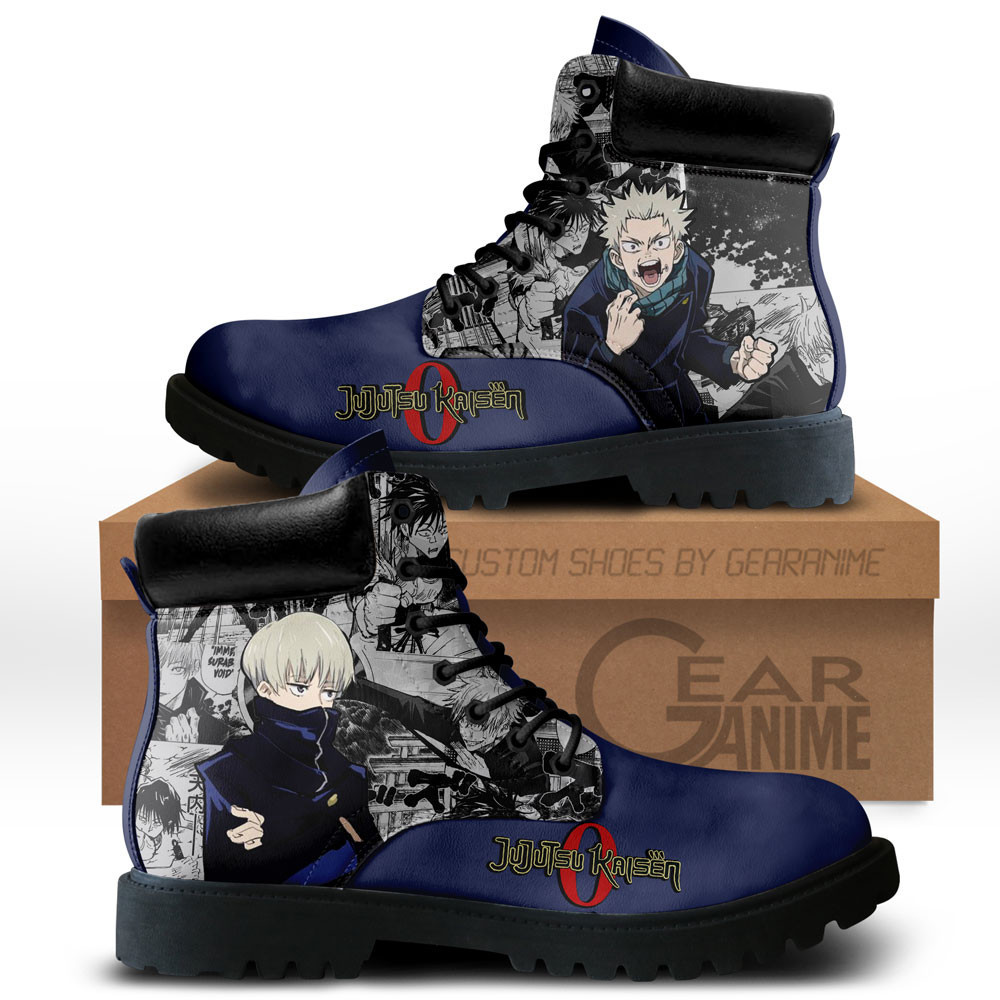 Toge Inumaki Custom Anime Combat Boots NTT111