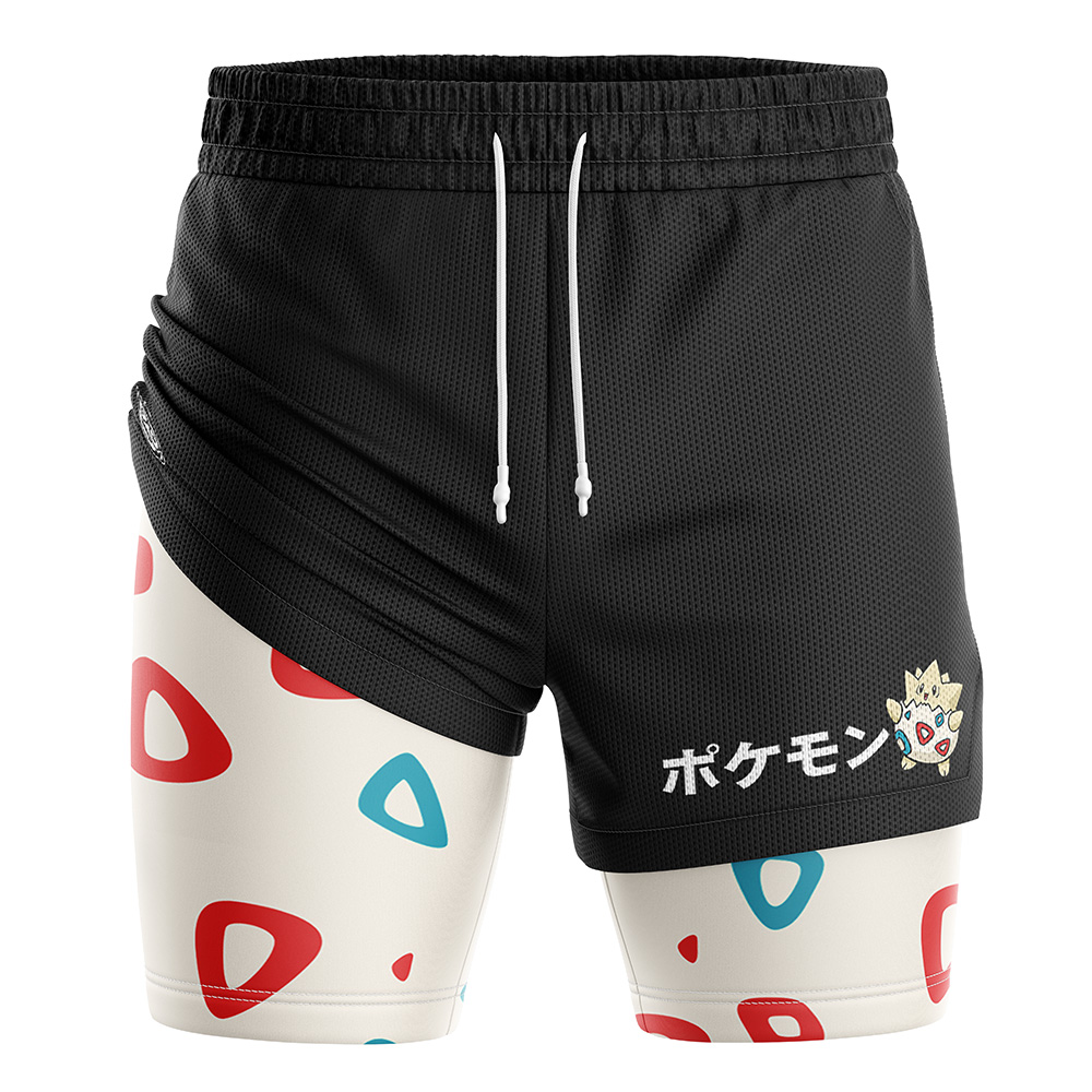 Togepi Pokemon 2-in-1 Performance Shorts