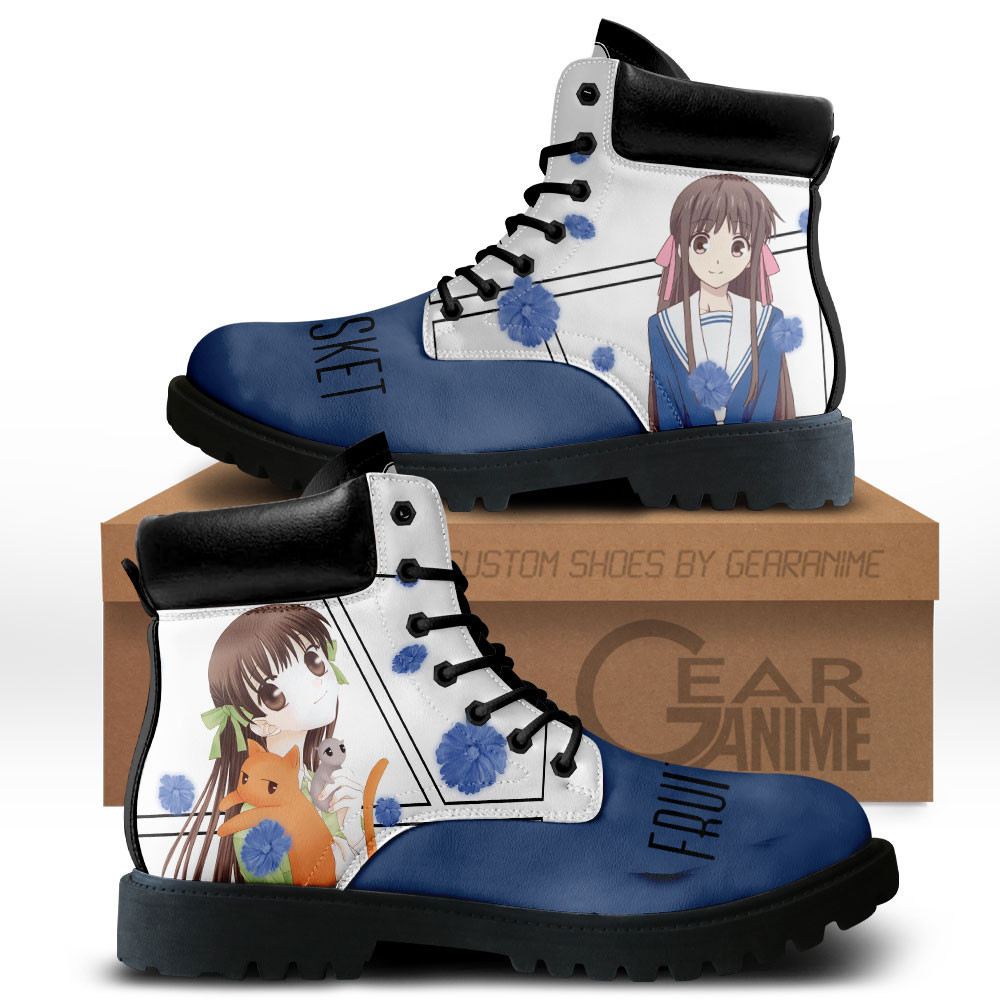 Tohru Honda Custom Anime Combat Boots MV0512
