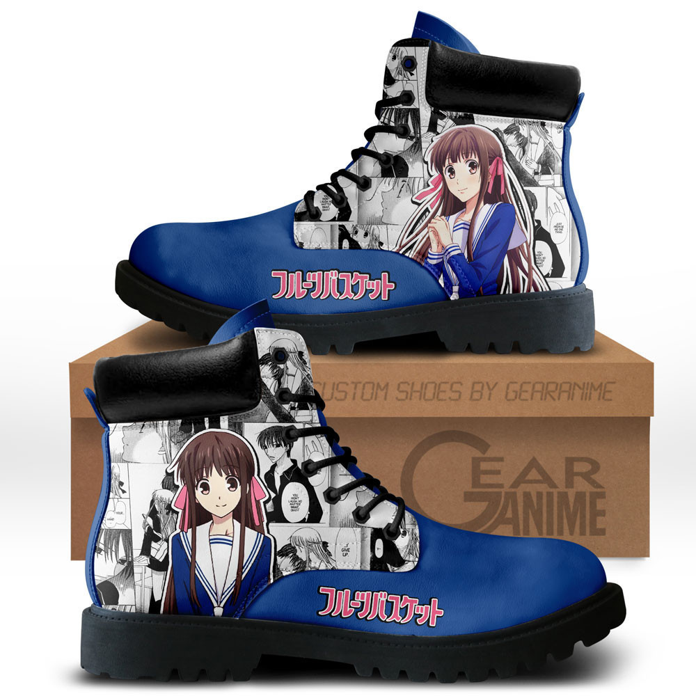Tohru Honda Custom Anime Combat Boots NTT071