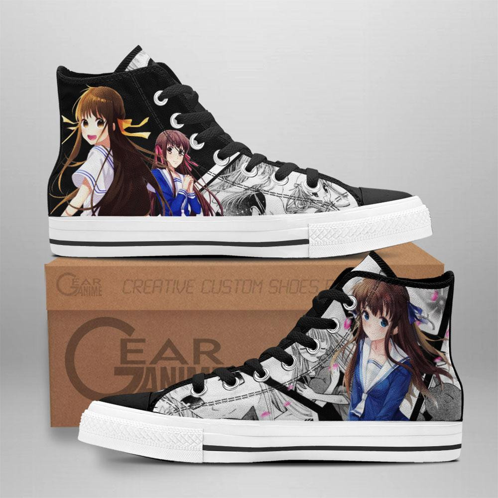 Tohru Honda Custom Anime High-Top Canvas Shoes TT2809