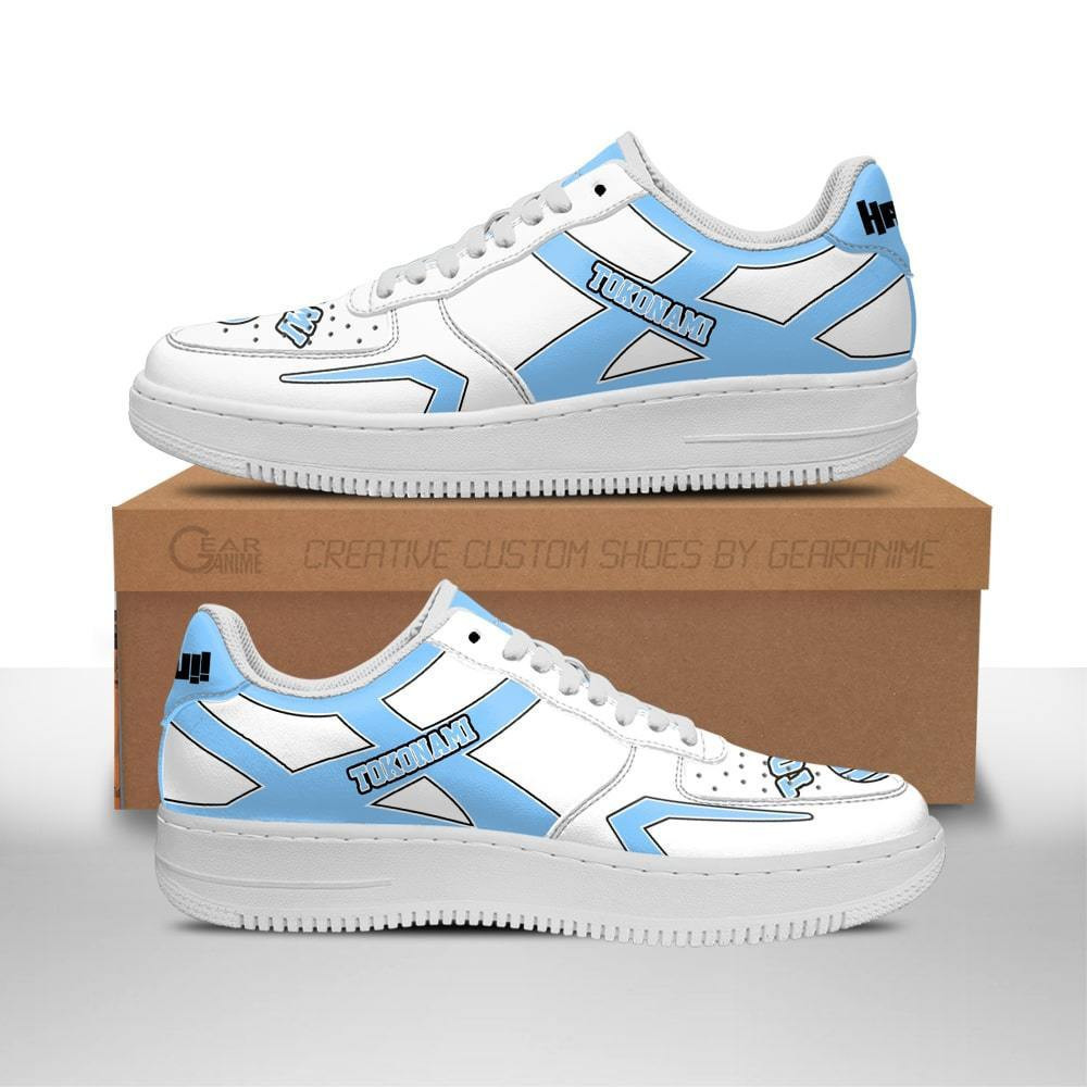 Tokonami High Custom Anime Low-Top Leather Sneakers
