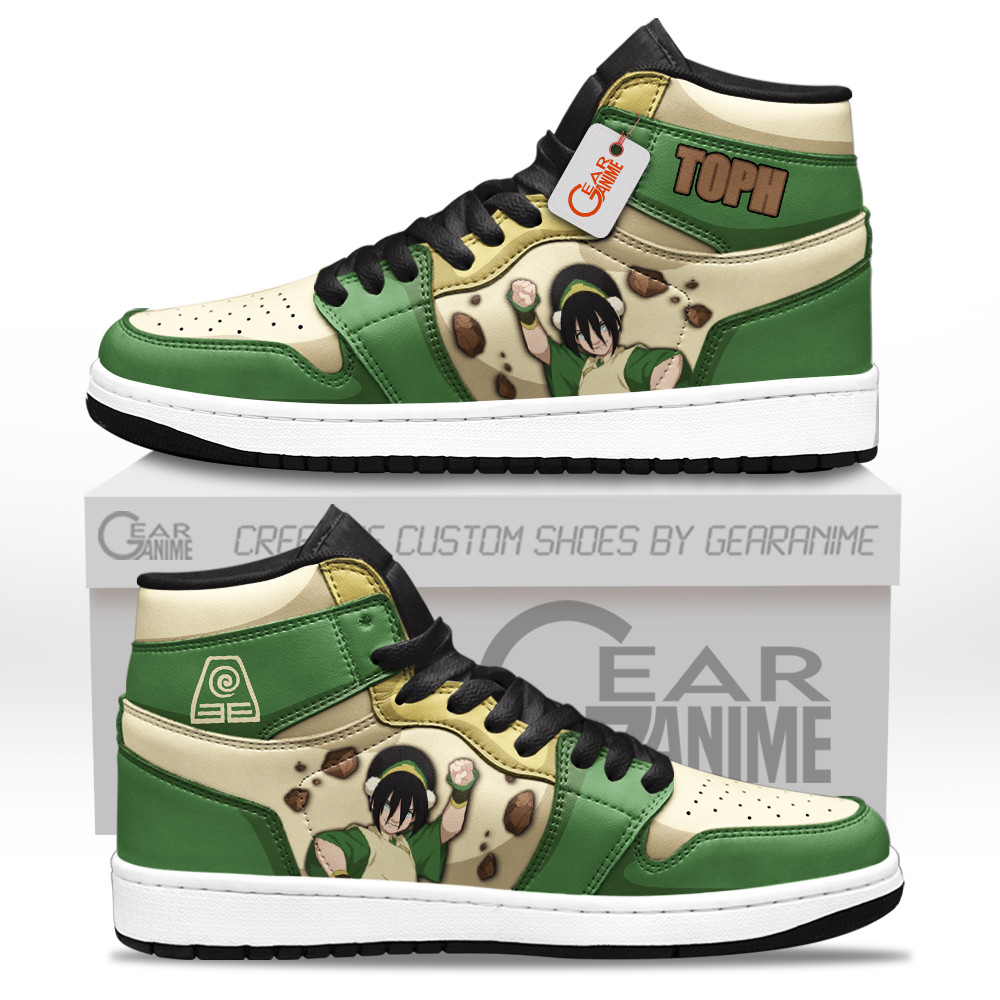 Toph Beifong High-Top Leather Sneakers Custom Name