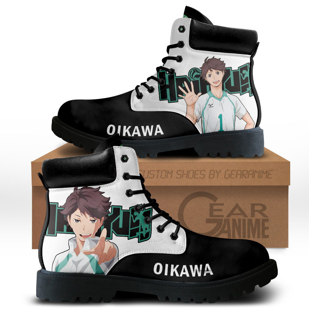 Toru Oikawa Custom Anime Combat Boots MV3110
