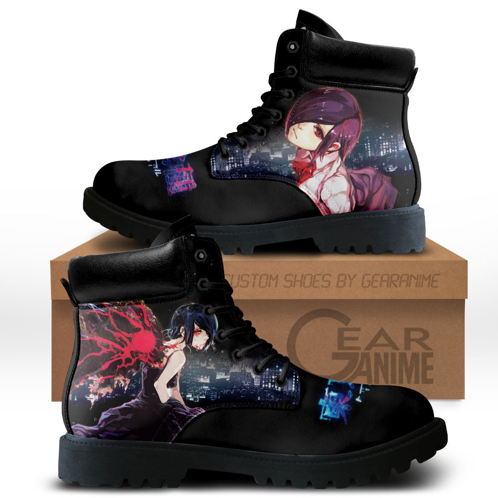 Touka Kirishima Custom Anime Combat Boots MV0711