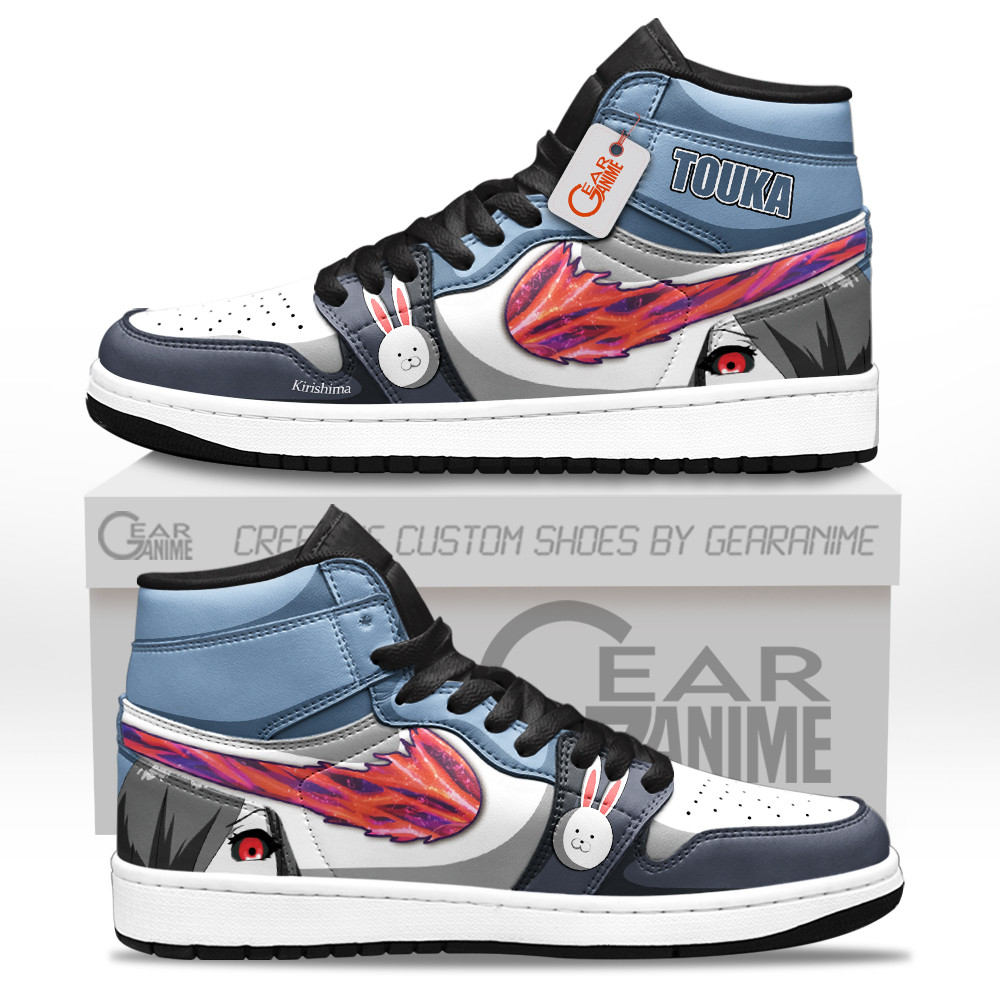 Touka Kirishima Custom Anime High-Top Leather Sneakers