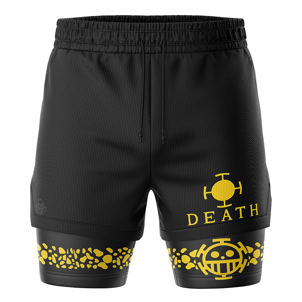 Trafalgar Law Punk Hazard One Piece 2-in-1 Performance Shorts