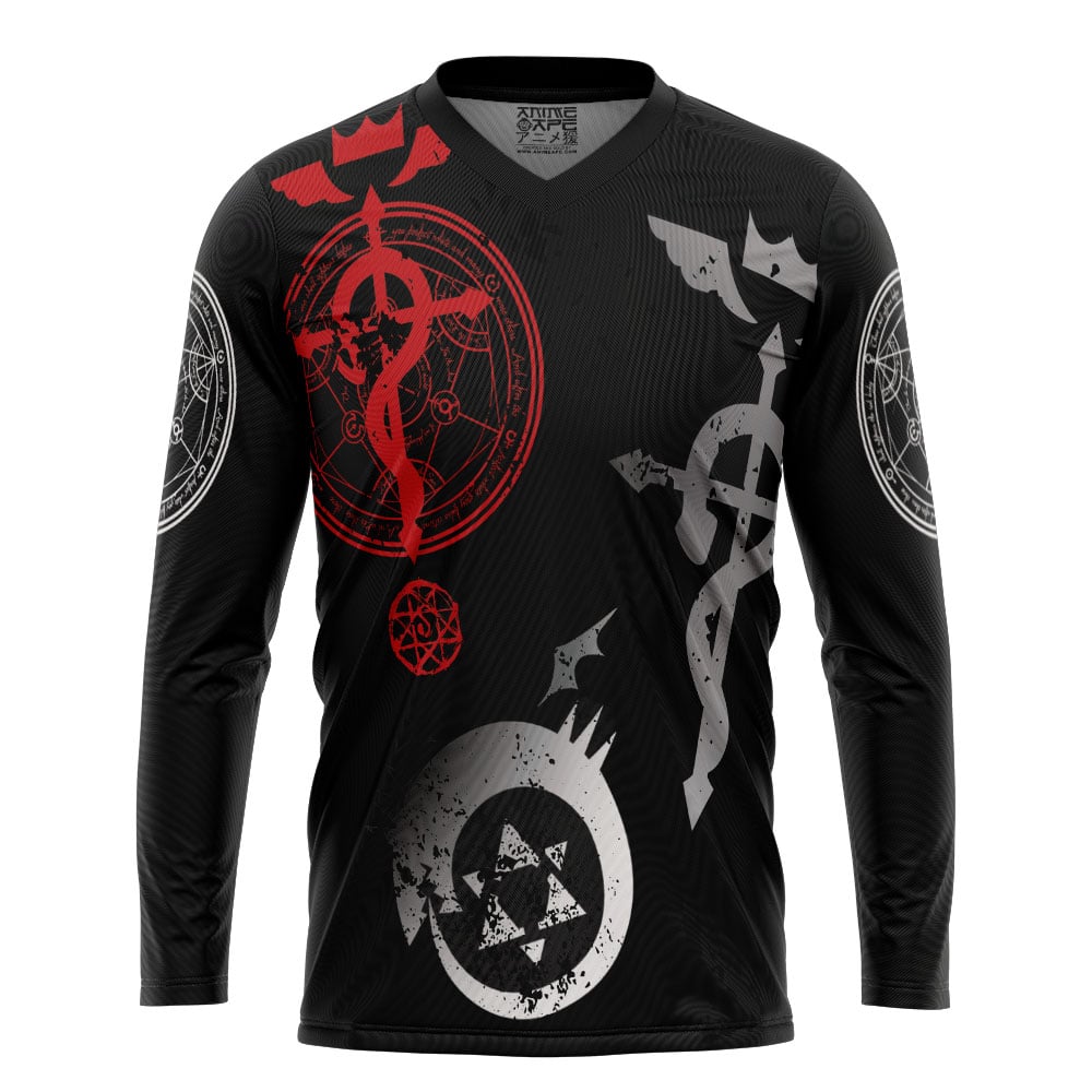 Transmutation Circle Fullmetal Alchemist Hockey Jersey