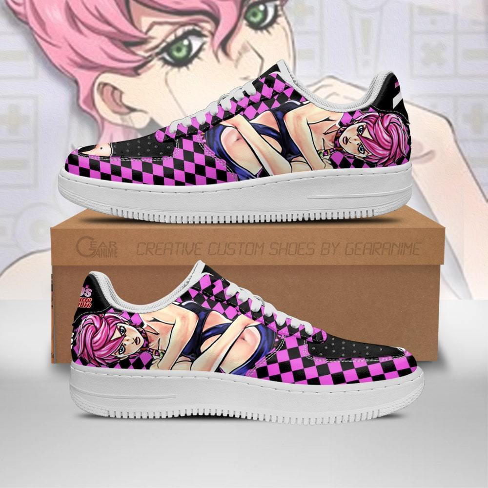 Trish Una Custom Anime Low-Top Leather Sneakers