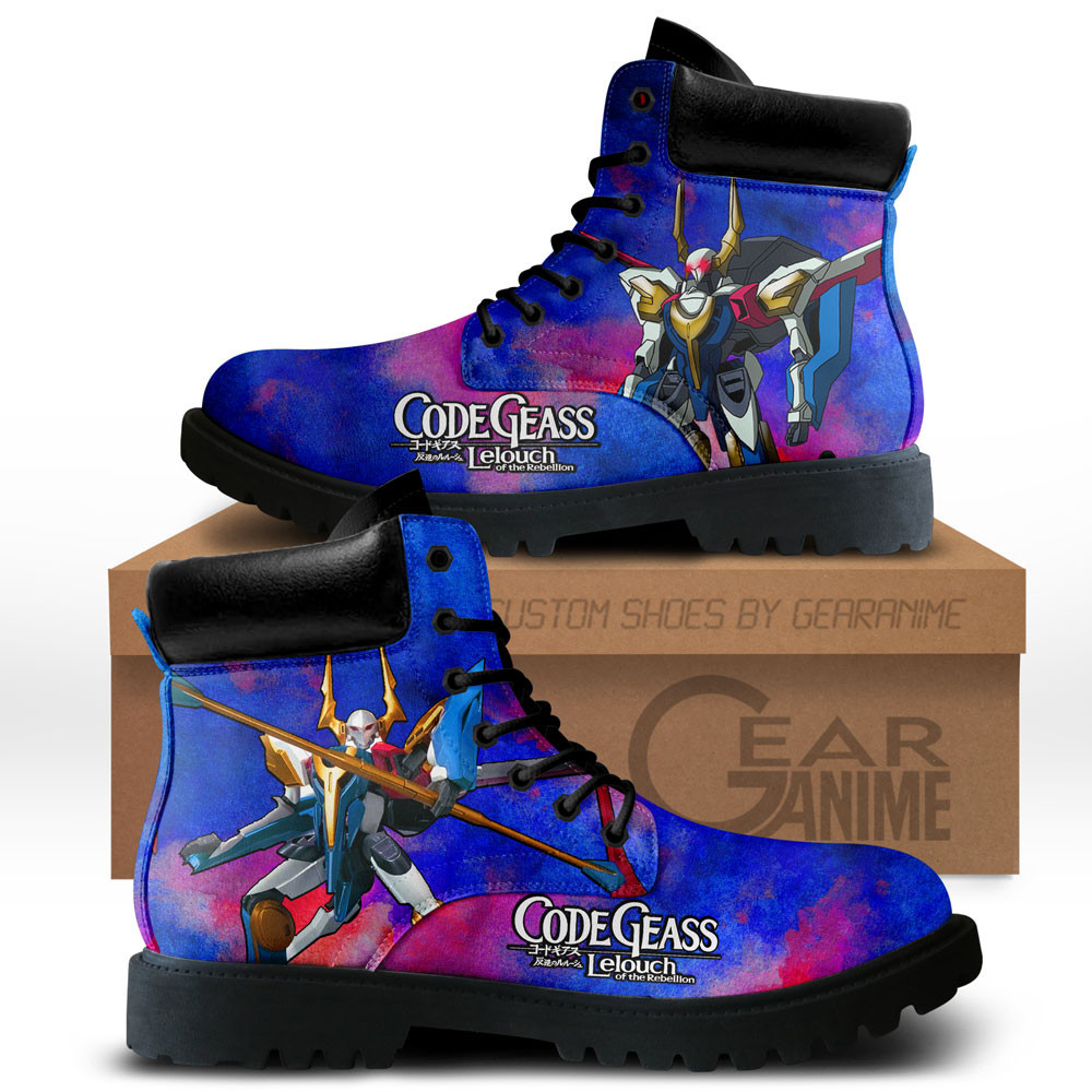 Tristan Divider Custom Anime Combat Boots NTT141
