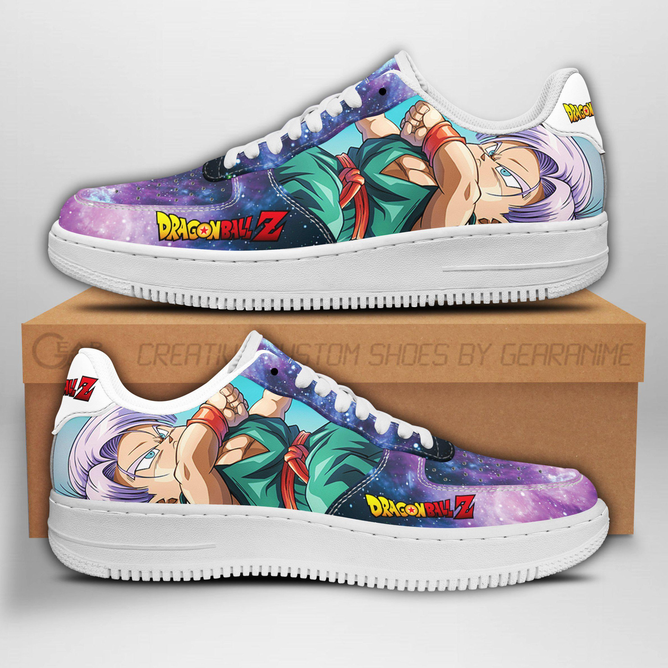 Trunks Custom Anime Low-Top Leather Sneakers
