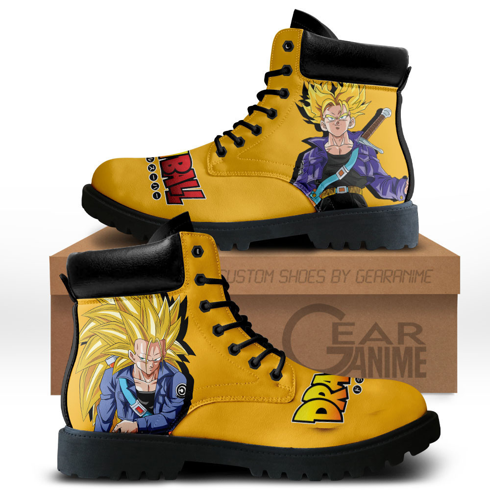 Trunks Super Saiyan Custom Anime Combat Boots MV2811