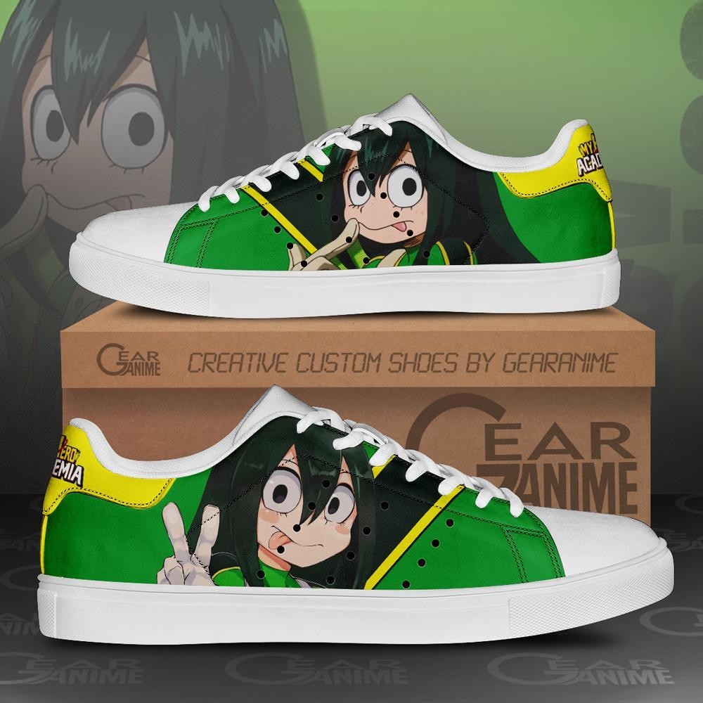Tsuyu Asui Custom Anime Classic Court Shoes