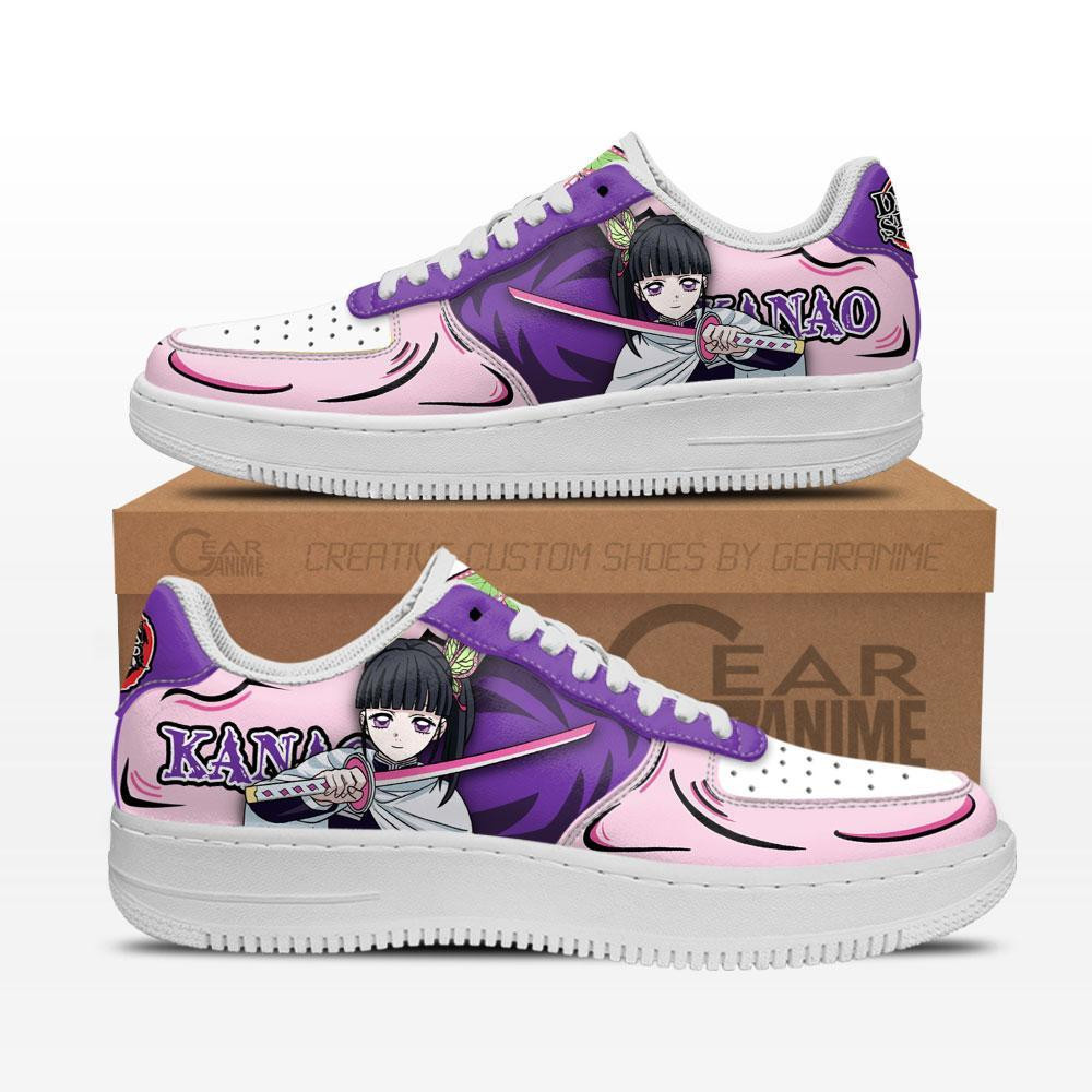 Tsuyuri Kanao Custom Anime Low-Top Leather Sneakers