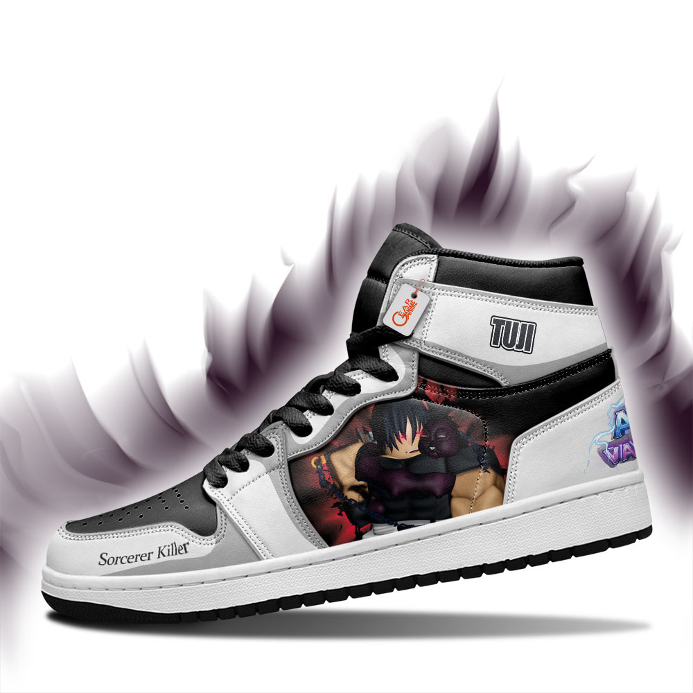 Tuji Sorcerer Killer Custom Gaming High-Top Leather Sneakers Vanguards Custom Drop