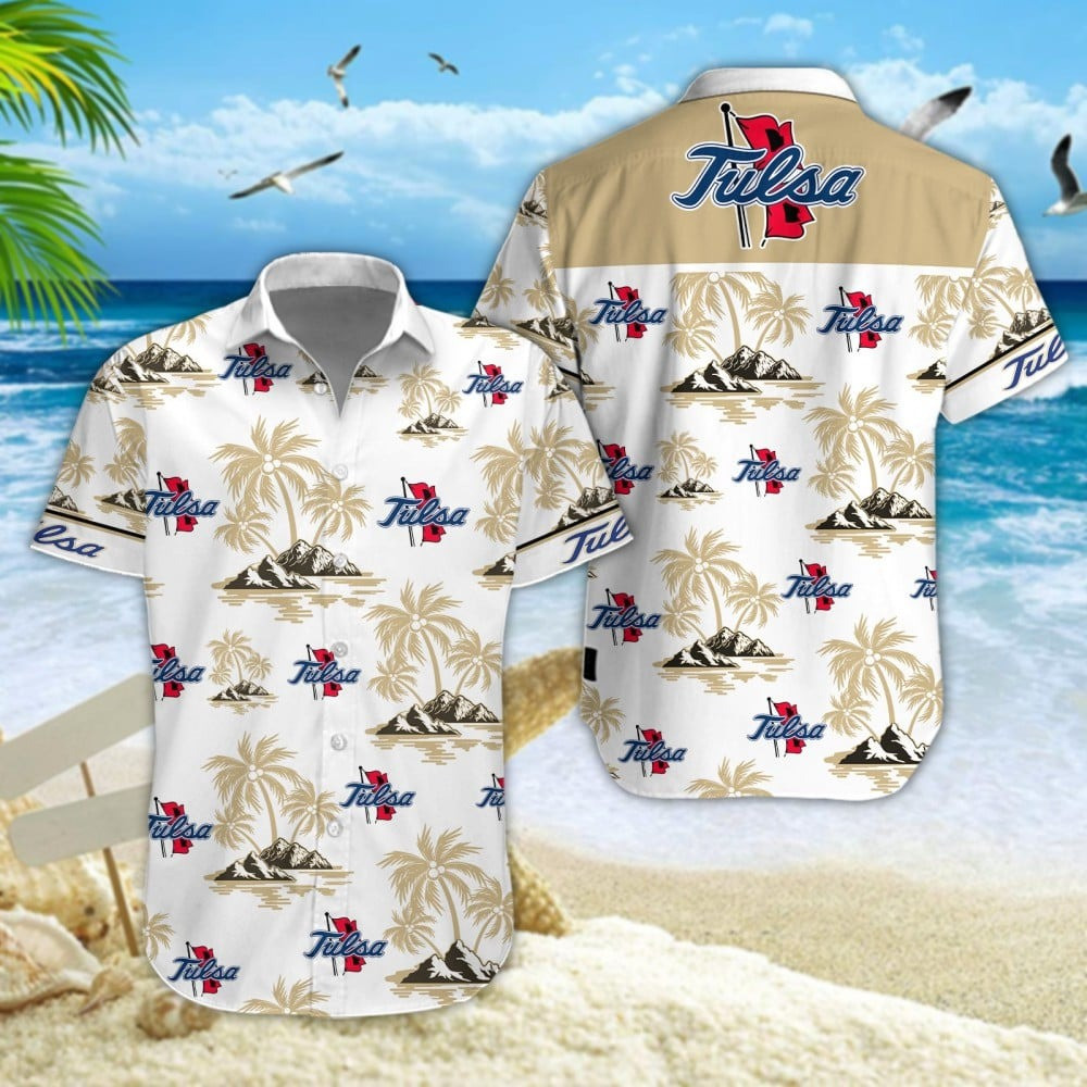 Tulsa Golden Hurricane Football Hawaiian Sports Aloha Shirt Gift For Tulsa Lovers
