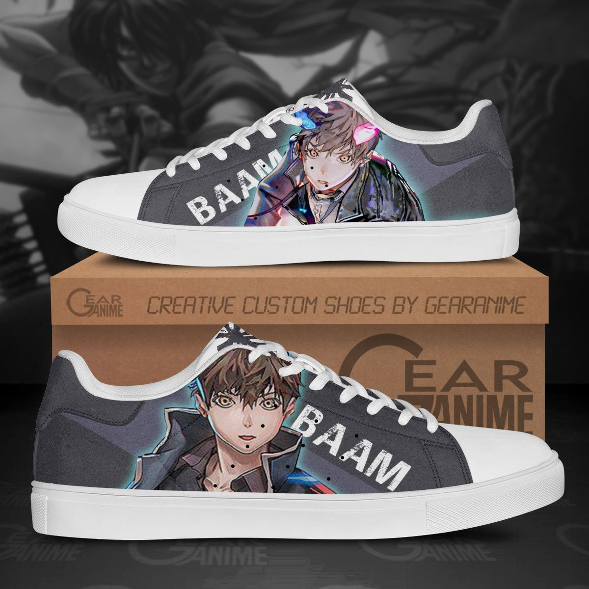 Twenty-Fifth Baam Custom Anime Classic Court Shoes
