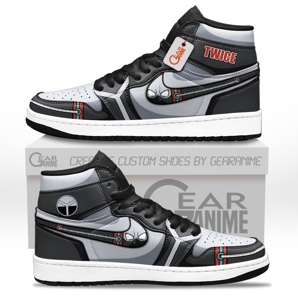 Twice Jin Bubaigawara High-Top Leather Sneakers Custom Name