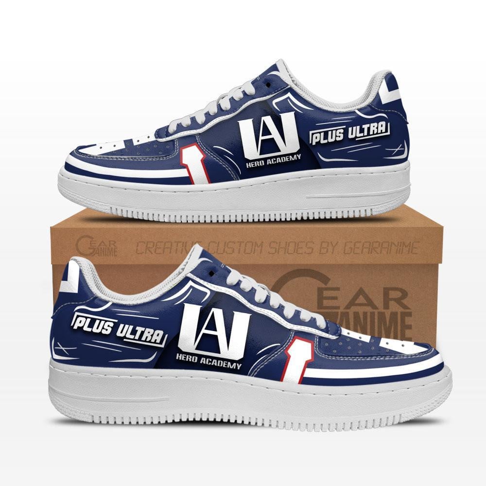 UA High School Custom Anime Low-Top Leather Sneakers