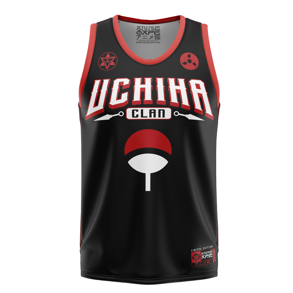 Uchicha Clan Shippuden Basketball Jersey