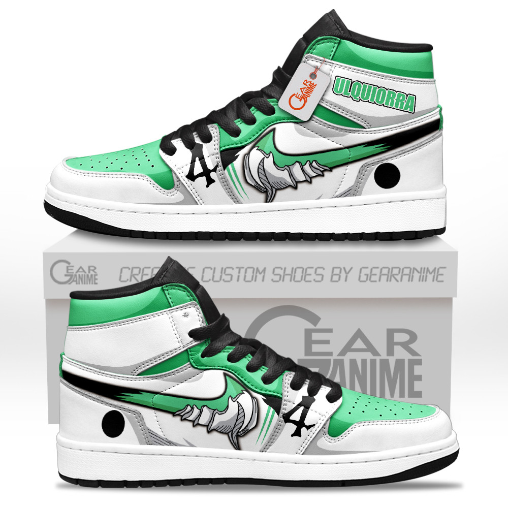 Ulquiorra Cifer High-Top Leather Sneakers Custom Name