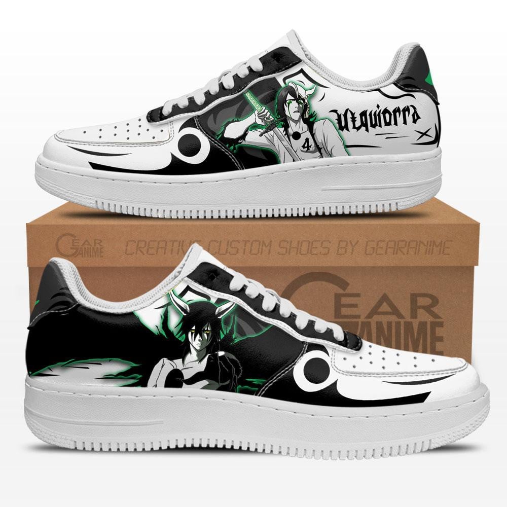 Ulquiorra Schiffer Custom Anime Low-Top Leather Sneakers