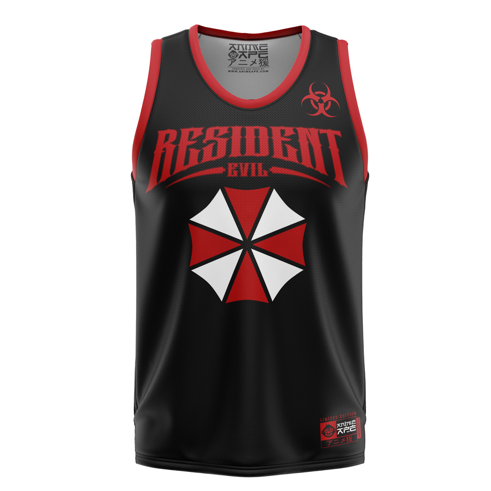 Umbrella Corp Resident Evil Basketball Jersey