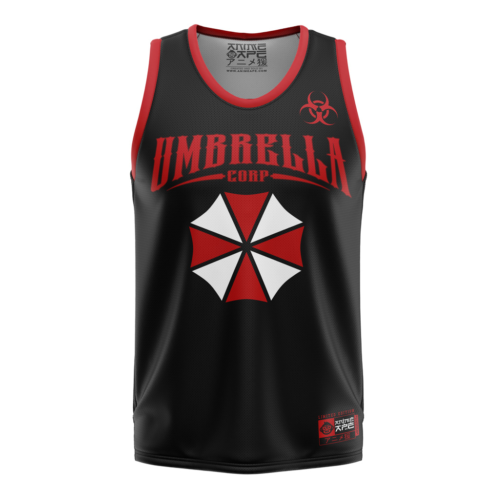 Umbrella Corp V2 Resident Evil Basketball Jersey