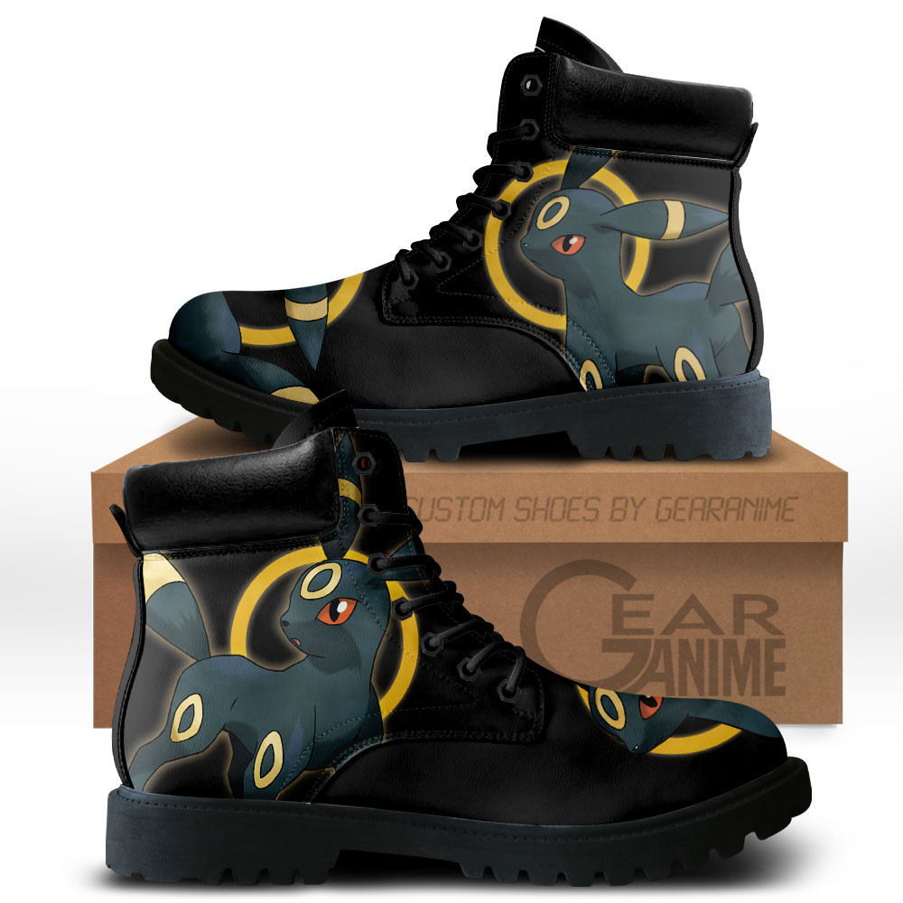 Umbreon Custom Anime Combat Boots