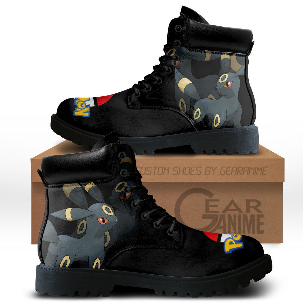 Umbreon Custom Anime Combat Boots