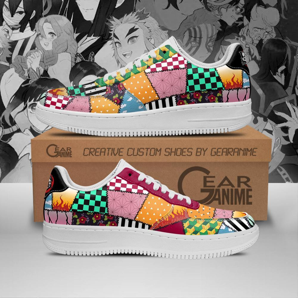 Uniform Custom Anime Low-Top Leather Sneakers