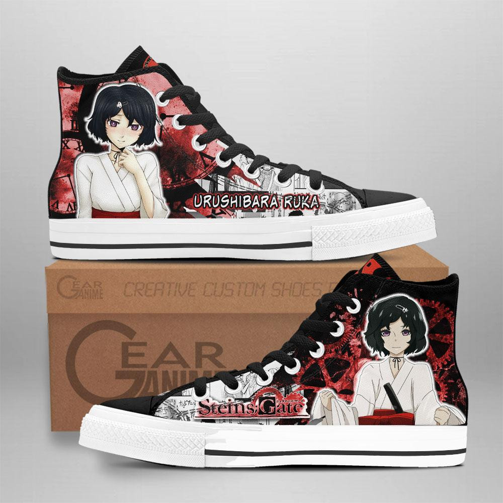 Urushibara Ruka Custom Anime High-Top Canvas Shoes NTT080