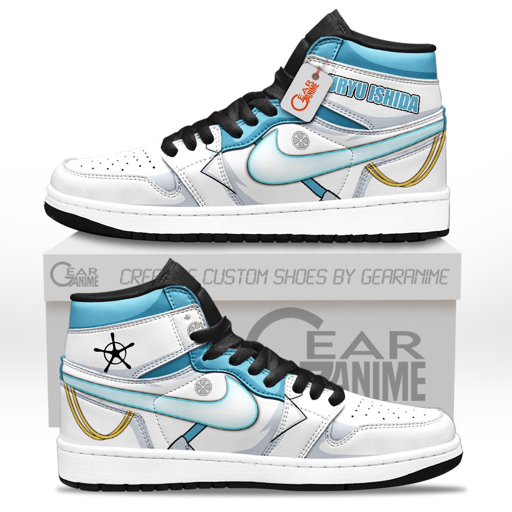 Uryu Ishida High-Top Leather Sneakers Custom Name