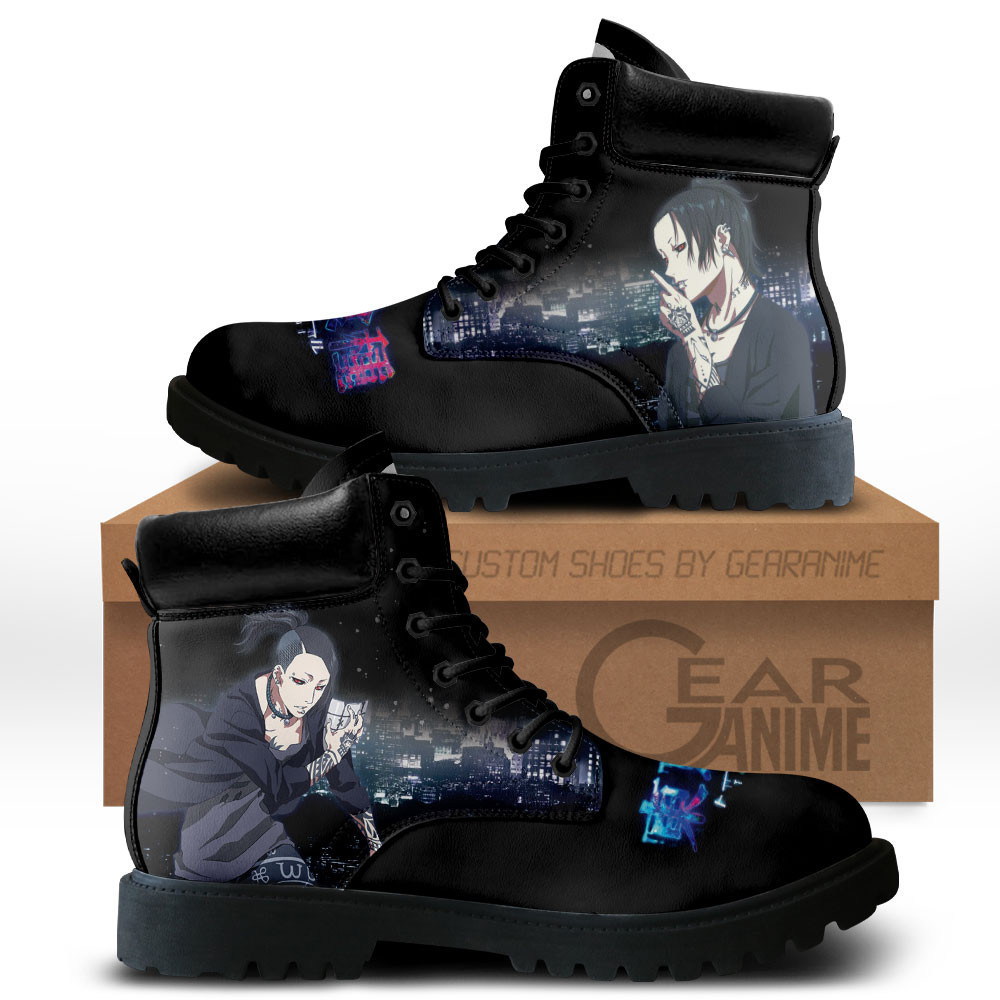 Uta Custom Anime Combat Boots MV0711