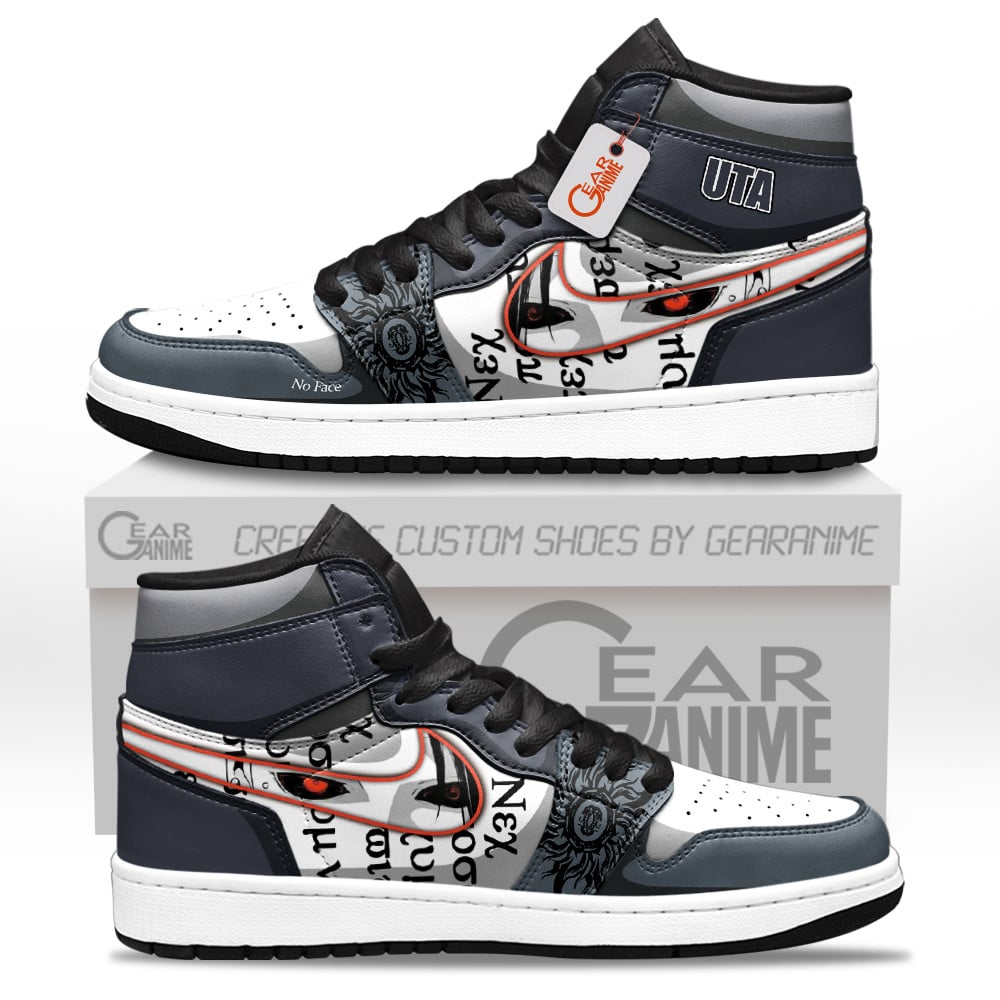 Uta Custom Anime High-Top Leather Sneakers