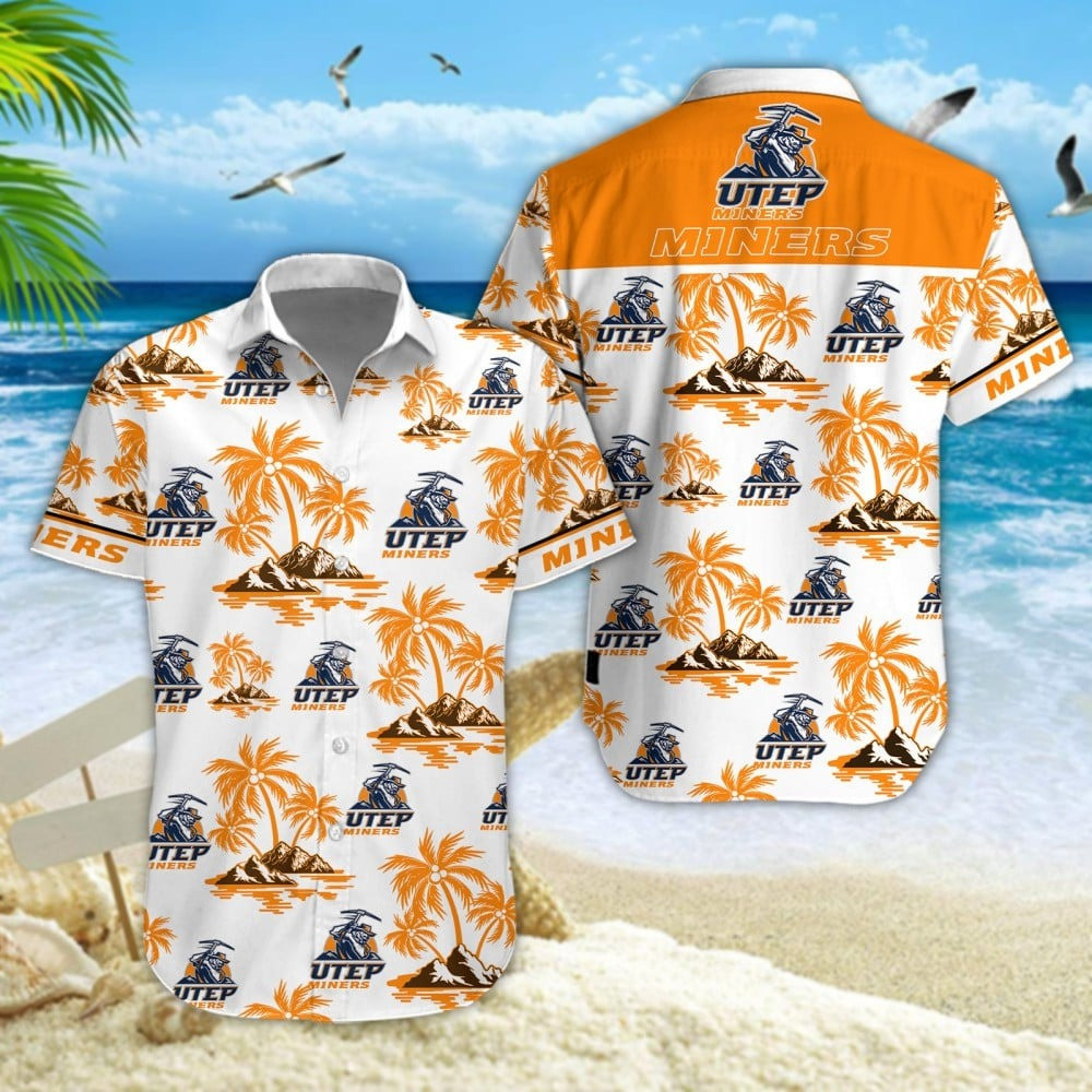 UTEP Miners Football Hawaiian Football Vacation Shirt Special Gift For Summer Vacation