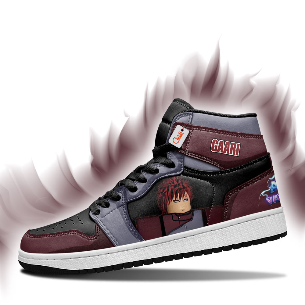 Vanguards Gaari Custom Gaming High-Top Leather Sneakers Drop