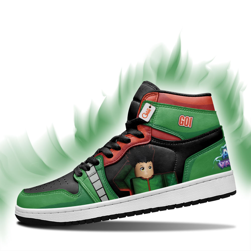 Vanguards Goi Custom Gaming High-Top Leather Sneakers Drop