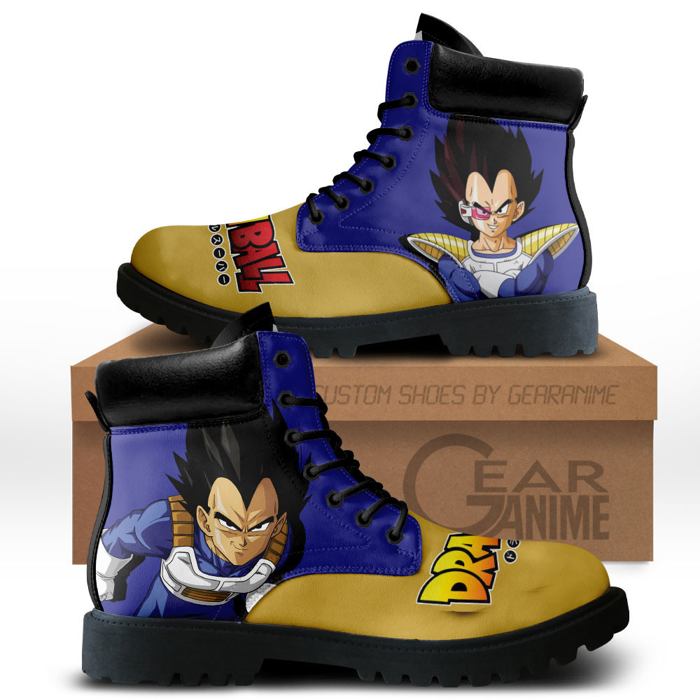 Vegeta Custom Anime Combat Boots MV2811