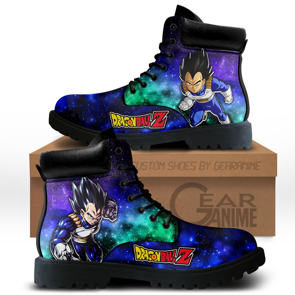 Vegeta Custom Anime Combat Boots NTT051
