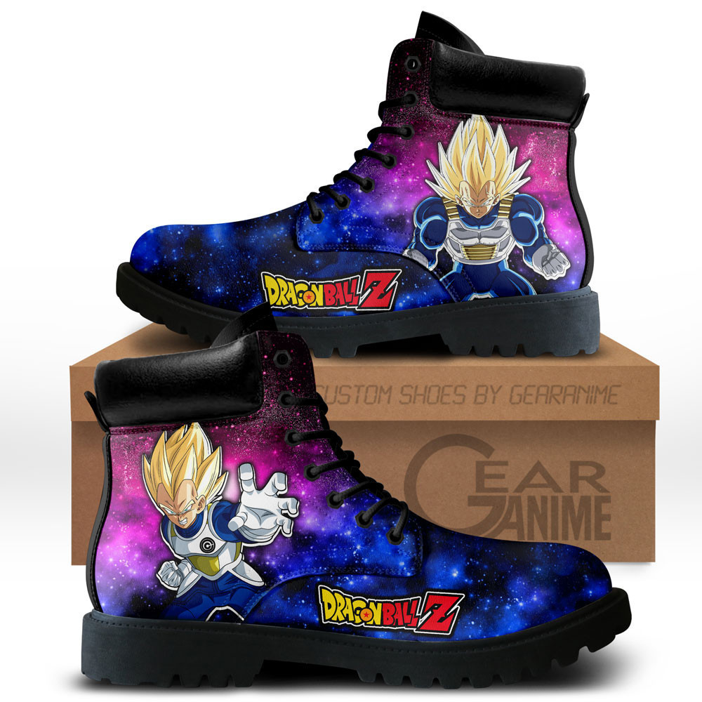 Vegeta Super Saiyan Custom Anime Combat Boots NTT051