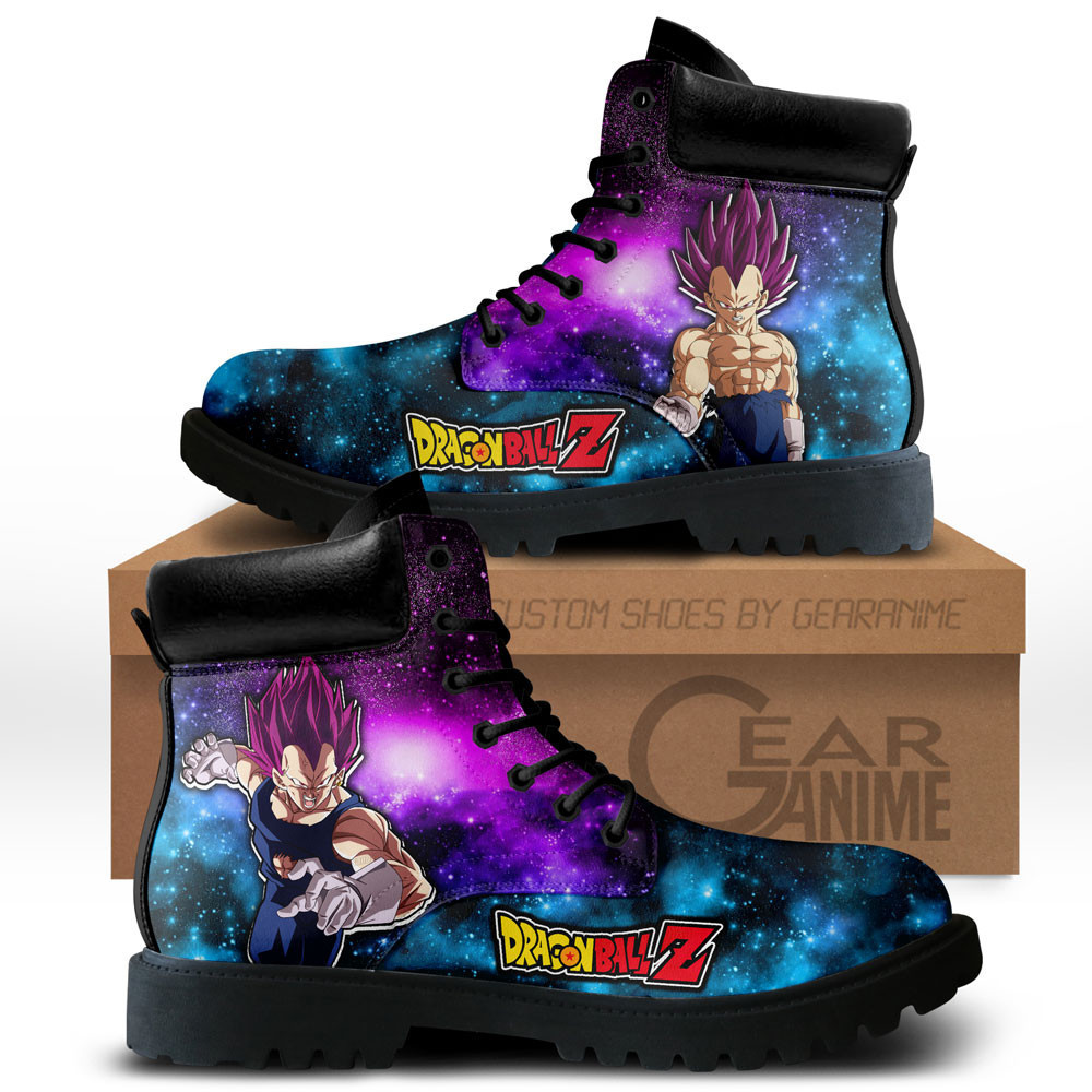 Vegeta Ultra Ego Custom Anime Combat Boots